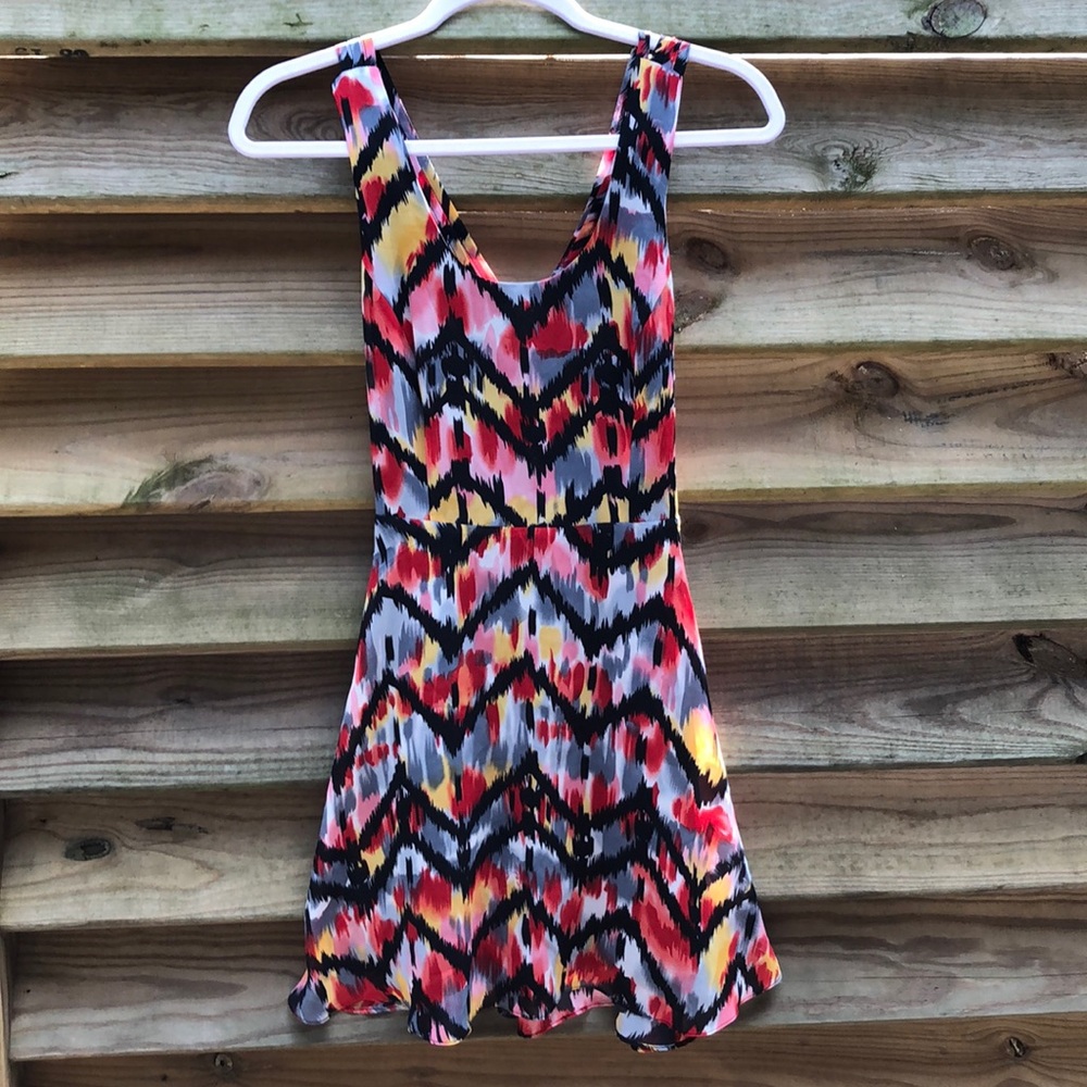 Multi Print Dress